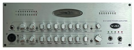 WJBA 2800 Watt Twin DI Bass Guitar Amplifier - Image 2