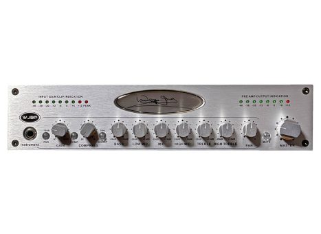 WJBP Stereo Valve Bass Guitar Pre-Amp DI - Image 2