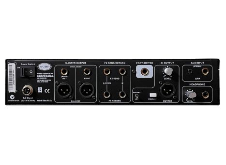 WJBP Stereo Valve Bass Guitar Pre-Amp DI - Image 3