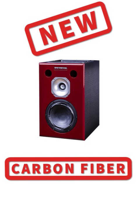 Wayne Jones Audio 6.5″ 2-Way Carbon Fiber Studio Monitors. Stunning frequency response, incredible phase & time alignment. Undeniably accurate, faultless frequency reproduction. Incredible depth, Clarity & Dimension.