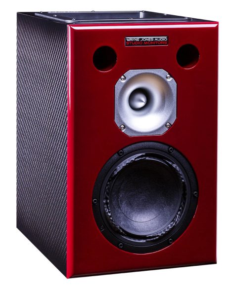 6.5″ 2-Way Powered Carbon Fiber Studio Monitors (pair) 650 Watt each - Image 2
