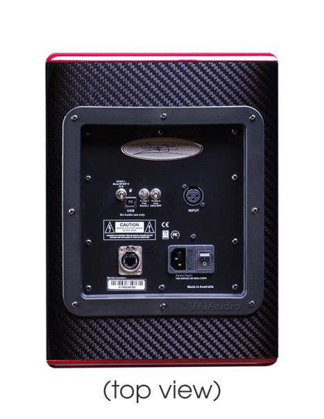 6.5″ 2-Way Powered Carbon Fiber Studio Monitors (pair) 650 Watt each - Image 3