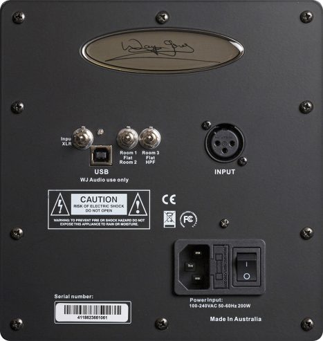 10″ 2-Way Powered Studio Monitor (pair) 650 Watt (each) Graphite - Image 4